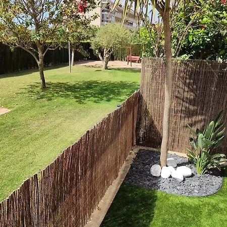 Apartamento Familiar Con Jardin Y Piscina En Salou